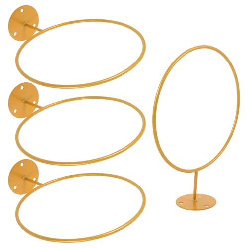 Support de rangement mural pour ballon en fer doré SECFOU pour chambre d'enfant ordonnée