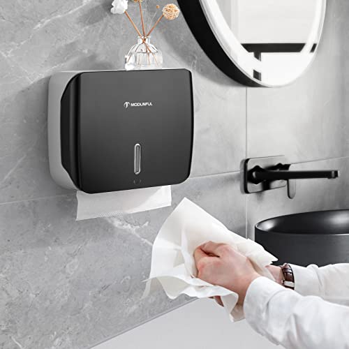 Papierhandtuchspender Modunful zur Wandmontage für C-Fold Tücher