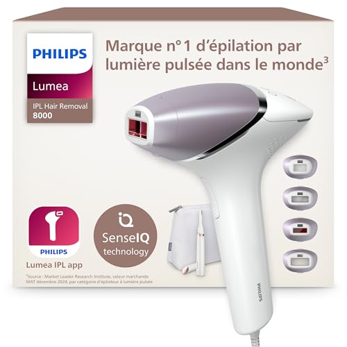 Philips Lumea série 8000, Épilateur à lumière pulsée, alternative à