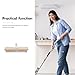 Mipcase Stainless Steel Wire Floor Scrub Brush Head 30cm Industrial Scrub Broom for Kitchen Bathroom Tile and Concrete Floor Cleaning with Connector (no Handle)