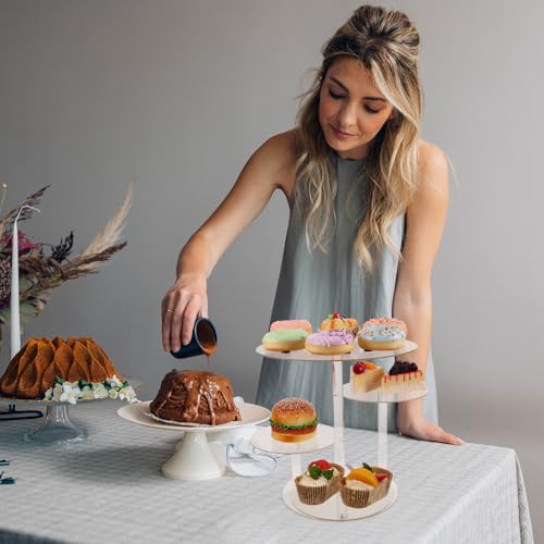 Présentoir à gâteau détachable pour optimiser l'espace de vos tables de buffet - 6