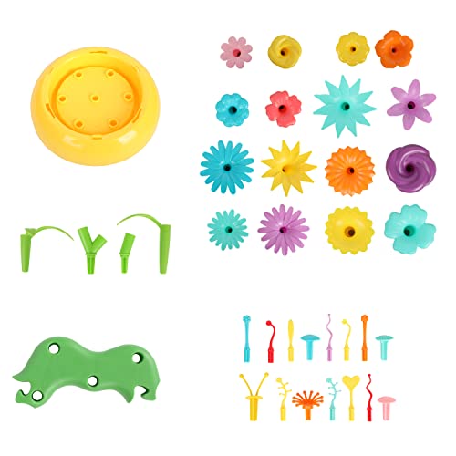 Build A Garden Flower Building Stem Toy For Girls, 148-Pc Kids Flower Garden Building Toys With Rhyming Storybook Promotes Problem Solving, Language And Fine Motor Skills In Toddlers Ages 3-5 Years #TOP4