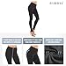 ALWAYS High Waisted Leggings for Women - Soft Comfortable Basic Casual Everyday Wear Tummy Control Black One Size