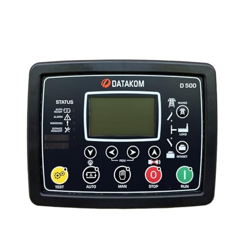 Controlador D500 evita apagones con el panel de control de grupo electrógeno MK3 3