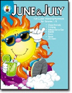 Toy Carson-Dellosa Monthly Book June & July Book