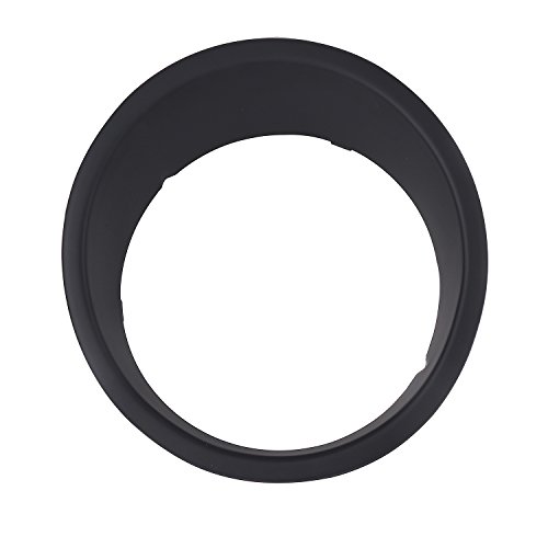 Hooke Road Matte Black Headlight Bezels Headlight Cover Trim For 2007-2015 Jeep Wrangler Jk & Wrangler Unlimited #TOP6