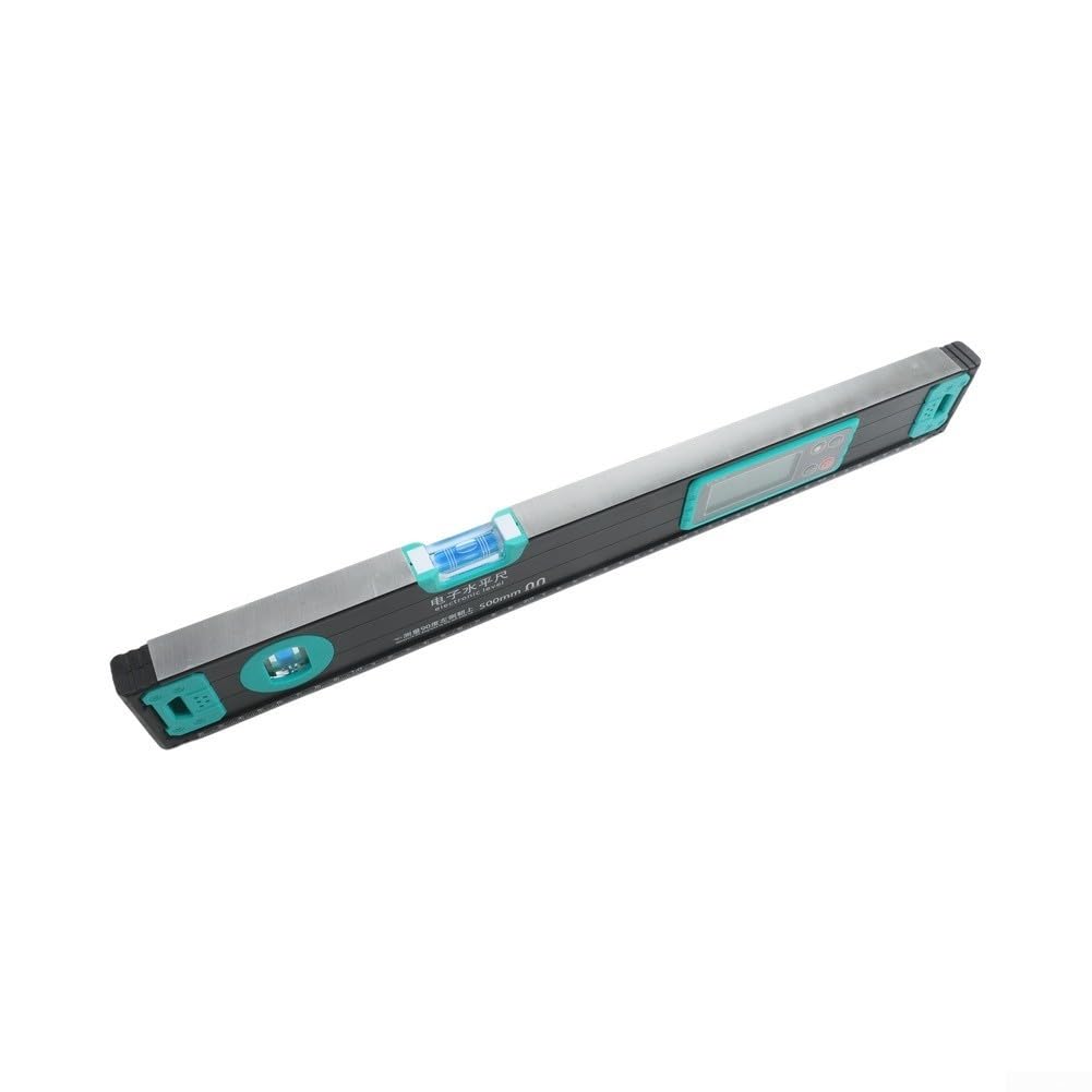 Goniometro Digitale 300mm Livella Elettronica LCD Precisione ±0.05° per Muratori Rilevazione Angoli (500mm)