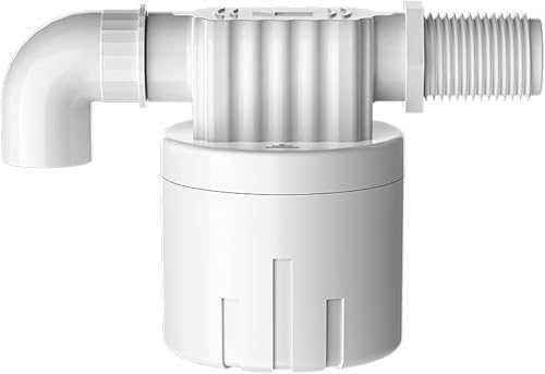 Válvula de flotador de agua de 1 pulgada, controlador de nivel de agua integrado, válvula de flotador para tanques de ganado, cisterna, inodoro (1