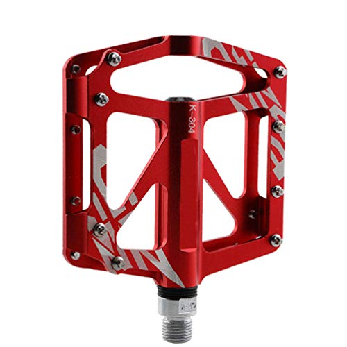Pédales plates vélo de haute précision en aluminium solide