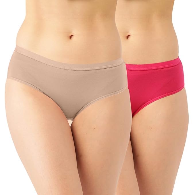 Women Hipster Panty - Cotton Spandex - Anti Bacterial, Flexi Stretch, Quick Dry, Waistband, Full Coverage-image-43