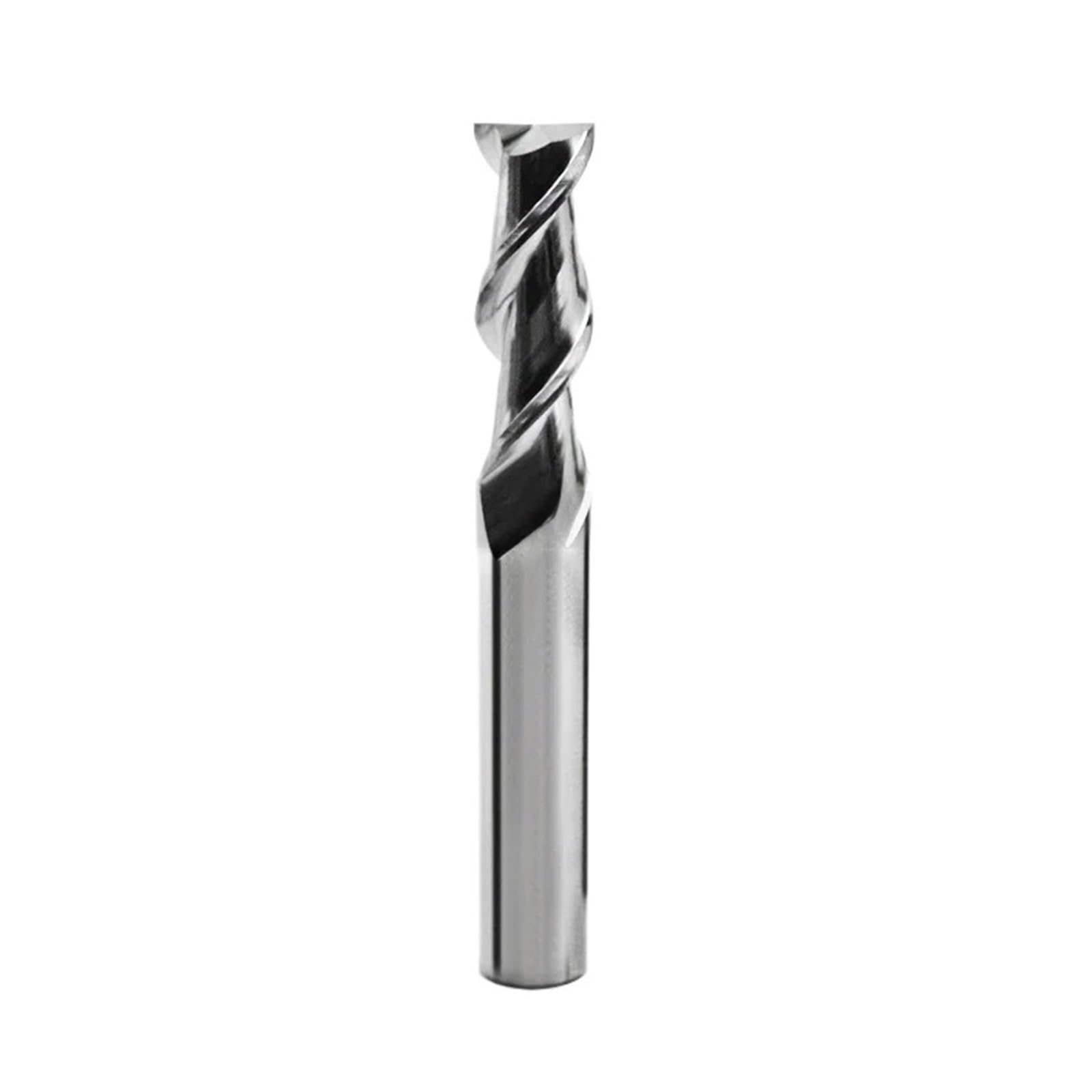 1 szt. Narzędzia Cnc HRC55 2-ostrzowe do frezu aluminiowego z węglika spiekanego płaskodenne frezy CNC mechaniczne biała stal(12x45x12Dx100)