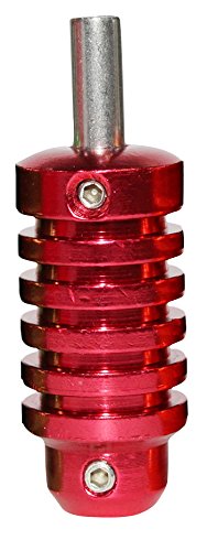 Mumbai Tattoo Aluminium Grip 25mm (Red)-image-35