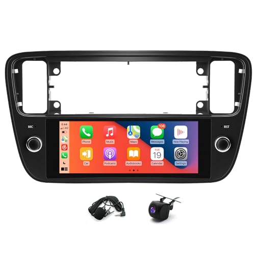 Autoradio écran tactile 6.86 pouces Android 14 haute définition pour Volkswagen Up