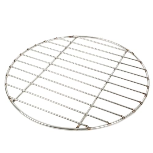 Runder Edelstahl-Grillrost 45cm - Perfekt Für Camping & Garten | Spülmaschinenfest