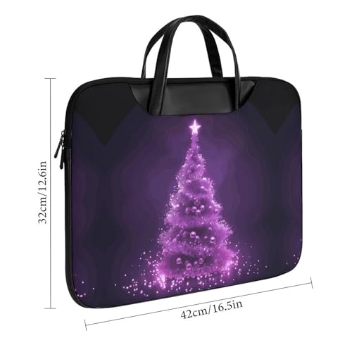Bolso para portátil 17 pulgadas impermeable morado miniatura 3