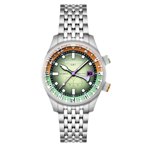 [SPINNAKER(�X�s�j�J�[)] �X�|���W�{�u�R���{���[�V���� �E�H�b�` ������ 18�C���h�� �T�t�@�C�A�K���X �O���[�������� SP-5162-33 ���j�Z�b�N�X [���s�A���i]