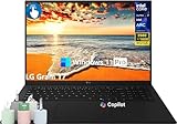 LG Gram 17 Business Laptop, 17 inch WQXGA Touchscreen, Intel Core Ultra 7 258V, AI Boost (47 NPU Tops), 32 GB LPDDR5X, 1 TB SSD, Intel Arc Graphics, Copilot+ PC, Backlit KB, Wi-Fi 7, Windows 11 Pro
