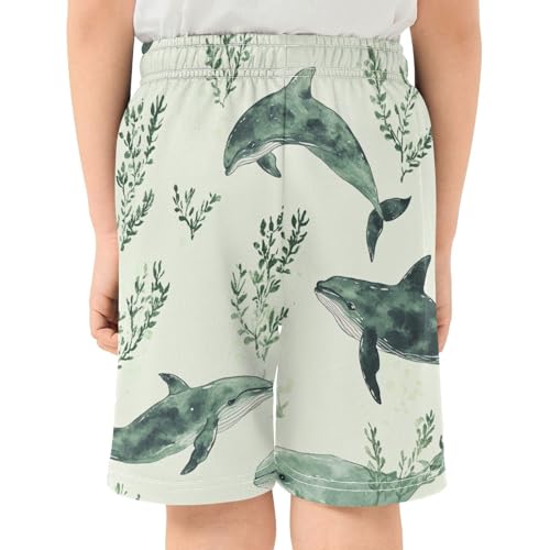 Boys Athletic Shorts Basketball Casual Short Soft with Pockets3