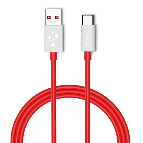 TITACUTE for OnePlus 8/7/6/5 - 1.8m/6ft Type C Cable, SuperVOOC & Dash Charge for OnePlus 11/10/9/8/7/6/5/3/2/2T/CE 2/5G