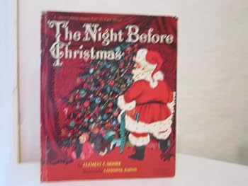 Hardcover The Night Before Christmas- Whitman Story Hour Series Book