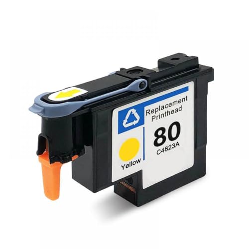 PrinThead C4820A C4821A C4822A C4823A DESIGNJET 1050 1055 1055CM 1050C�v���X�v�����^�[�ƌ݊���(1PCS Yellow)