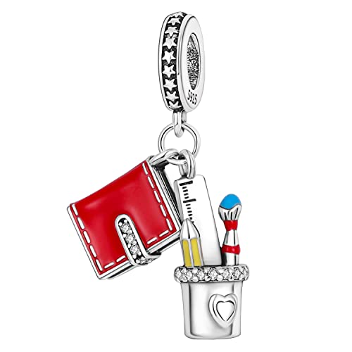 MULA Charm Bead Ciondolo Donna Argento Fascino per Bracciali e Collane