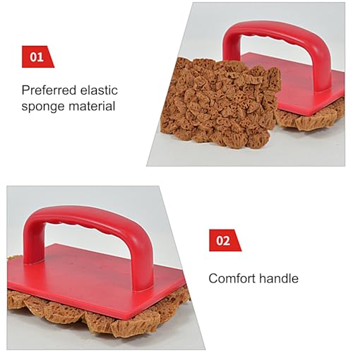 Pinceles de esponja para pared y techos con textura de algas 6