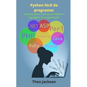 Capa do livro Python fácil de programar: Um guia passo a passo em Python a linguagem de programação