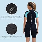 Lemorecn Adult's 3mm Shorty Wetsuits for Men and Women - Image 4