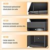 Extra-Large Outdoor Package Delivery Box,19.7 x 16.1 x 50,Waterproof,Cold-Rolled Steel,Secure Coded Lock,Large Capacity for Safe Package Storage(XL)
