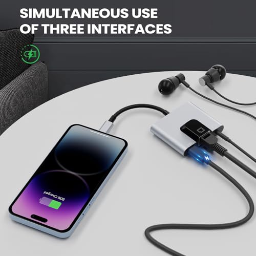 Adaptador Ethernet a USB C para solucionar cortes de red y audio en PC 2