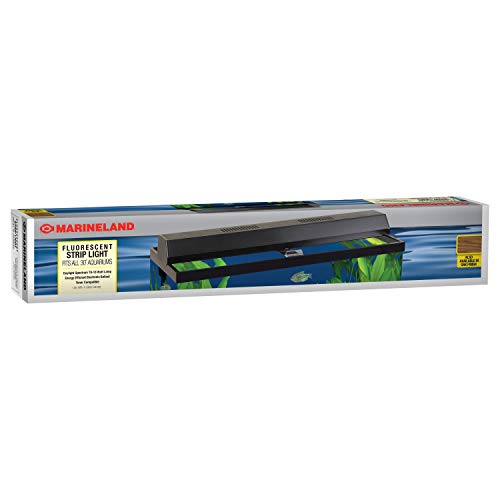 Perfecto Manufacturing APF26302 Marineland Fluorescent Perfect-a-Strip Light Reflector for Aquarium, 30-Inch, Black