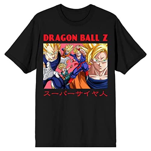 Amazon.com: Dragon Ball Z Super Saiyan Group Art Men's Black