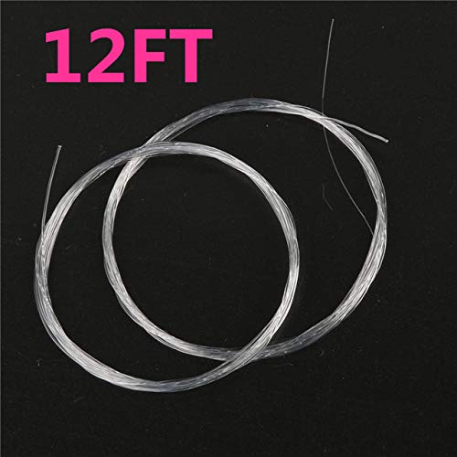 umcatch 5 Pieces 7.5ft15ft Leader Line Fly Fishing Line 0x7x Tapered