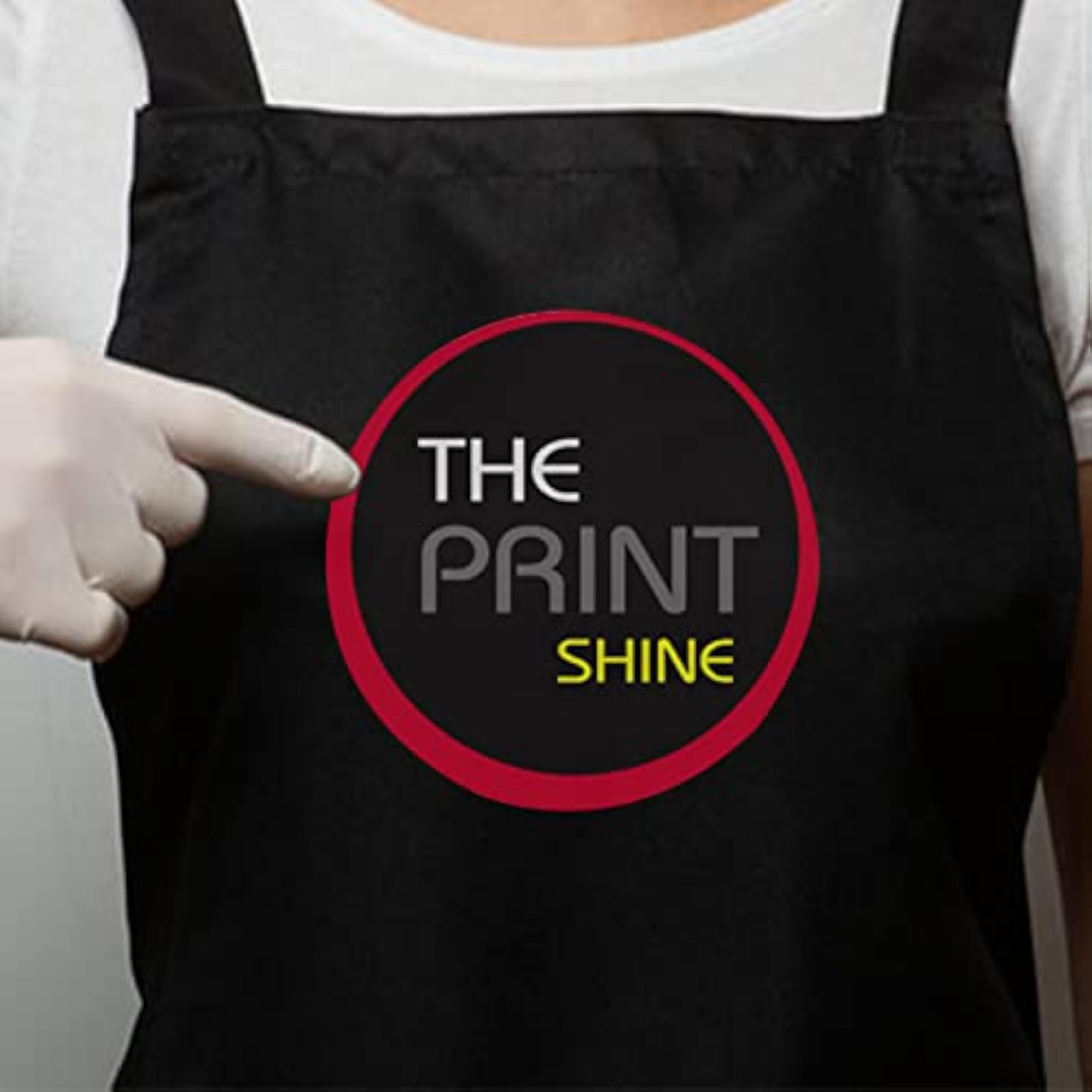 Personalized 100% Cotton Apron Customized With Your Name