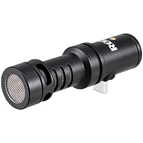 RØDE Microphone directionnel compact VideoMic Me-C pour smartphone pour appareils USB-C destinés à la production de films mobiles et à la création de contenu