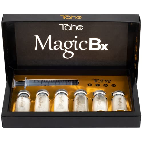 Tahe Magic Bx Rellenador Capilar Brillo, Textura y Tratamiento para Todo Tipo de Cabellos 6x10 ml