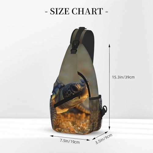 Bolso tipo sling para mujer y hombre, mochila de viaje y senderismo miniatura 3