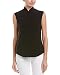 Anne Klein Women's Mock Neck Ity Top