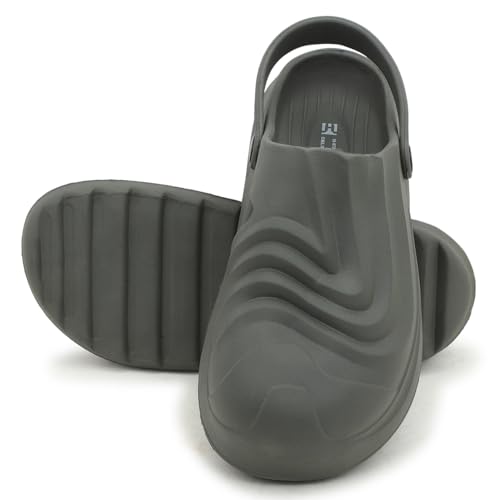 Image of Hygear Men's Torpido EVA Clogs | Lightweight | Breathable | Waterproof | Anti-Skid | Comfortable Slip-On Clogs for Men