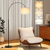 PreeOtti Arc Floor Lamp, Standing Lamp with Remote Control, Modern Floor Lamp...