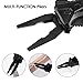 WINWILD Multitool Pocket Knife with Pliers Screwdrivers Bottle Opener Safety Lock,Camping knife for Survival Camping Fishing Hiking, stocking stuffers Gift for Men Women (Black)