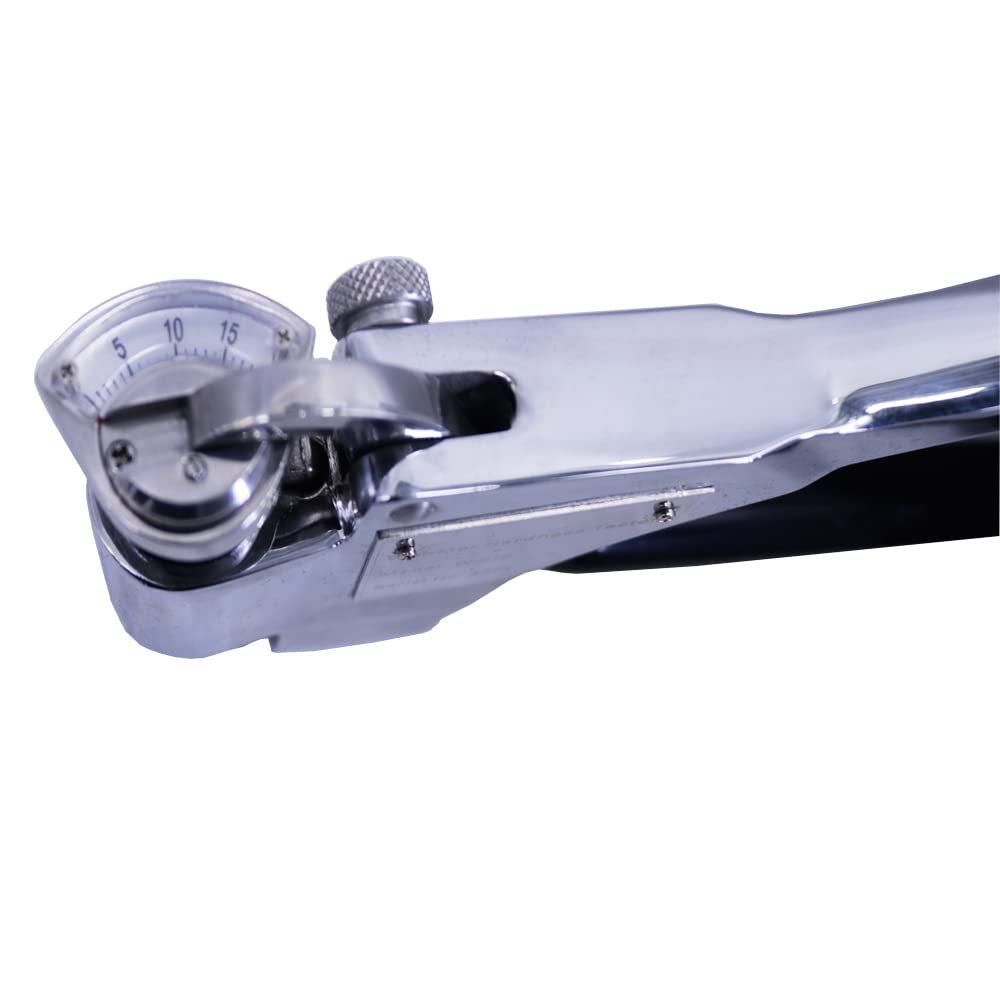 W-B75 - Medidor de dureza Webster portátil de metal durómetro de latón y aleación de aluminio superduro, calibre de dureza de cobre 0-20HW