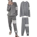 [ジェイストア] セットアップ 2点セット 長袖 春 春夏 オールシーズン イージーセットアップ セットアップジャージ スポーツセットアップ 体型カバー 大きい サイズ ストレッチ ビッグサイズ ユッタリ マタニティ オーバーサイズ スウェット スウェットパンツ ジョガーパンツ パーカー パンツ ジャージ ボトム トップス 上下セット 部屋着 トレーニングウェア グレー 3S-J14-LG2XL