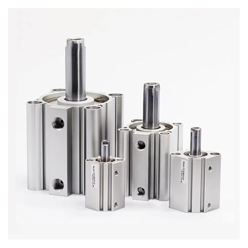 Cilindro neumático delgado CQ2B de aluminio con diámetro interior de 20 mm 3