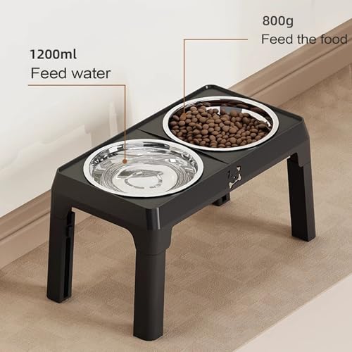 Ensemble de gamelles de nourriture et d'eau pour chien premium - 4