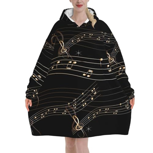 Sweat-shirt couverture pull en flanelle pour vos soirées cocooning musicales