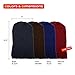 Beauty Town Unisex Sleeping Cap – Stretchable Soft Lightweight Night Headwear for Braids, Locs, and Dreads (Black)