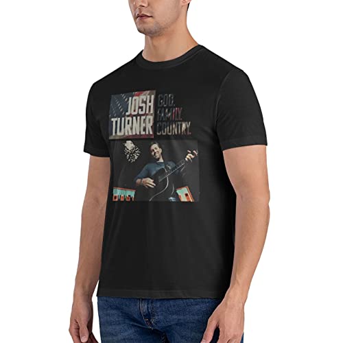 Josh Turner Shirts Men Casual Sports Shirt Boys Fashion Printed Shirt Crew Neck Shirts2