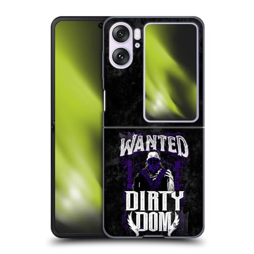 Head Case Designs Officially Licensed WWE Dirty Dom Dominik Mysterio Hard Back Case Compatible with Oppo Find N2 Flip